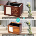 DGDCDV Pet Memorial Urns for Dogs or Cats Ashes with Photo Frame