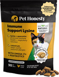 Pet Honesty Vet Backed Immune Lysine for Cats, Chicken, 90-Day Supply