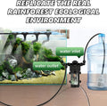LANUEVA Reptile Humidifier Quieter Mister with 6 Nozzles (with Timer)
