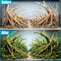 200g Natural Driftwood Root for Aquarium, 12"Aquascaping Wood for Terrarium