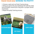 Petstoral Dog Potty Training Spray Set, No-Go and Here Potty Training Sprays for Dogs of All Ages Including Puppies