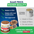 STRELLALAB Turkey Tail Mushroom Chews for Dogs - Fat Lumps & Bumps, Lipoma
