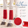 8 Pcs Self-Adhesive Bandages Wrap 4" x 5 Yards Elastic Vet Wrap
