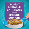 Purina ONE +Plus Immune Support Purees with Real Tuna Lickable Cat Treats