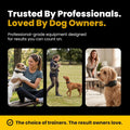 Educator ET-300 Black Mini E Collar for Dog Training with Remote - 1/2 Mile Range, Waterproof, 100 Blunt Stimulation Lev