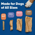 Virbac C.E.T.® Enzymatic Oral Hygiene Chews for Dogs, Large - Plaque & Tartar Control - Single Layer Beefhide with Exclusive Dual-Enzyme System & Tasty Chicken Flavor - Easy to Give Dog Dental Chew