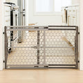 Regalo Safety 28"-42" Extra Wide Expandable Baby Gate for Doorways & Bottom of Stairs, Pressure Mounted Safety Gate for Babies, Toddlers & Pets, Tested & Safe for 30 Years, American Designed and Owned