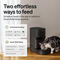 PETLIBRO Automatic Cat Feeder | Smart Scale Tracks Actual Food Intake, 5G & 2.4G WiFi, 5L Automatic Cat Food Dispenser w
