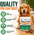 Flea and Tick Prevention for Dogs Pills - 170 Soft Chewables - Oral Defense