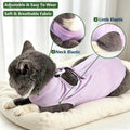 kzrfojy Cat Surgery Recovery Suit Cat Onesie for Cats After Surgery Spay Surgical Abdominal Wound Skin Diseases E-Collar