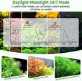 hygger LED Aquarium Light, 15W Full Spectrum Plant Lamp with Timer, 12-18"