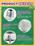 Heat Lamp Bulbs, 80 Watts UVA UVB Reptile Heat Bulb, 1 Pack