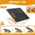 Adjustable Dog Ramp for Stairs - 3 Pack, Dog Stairs for Small Dogs