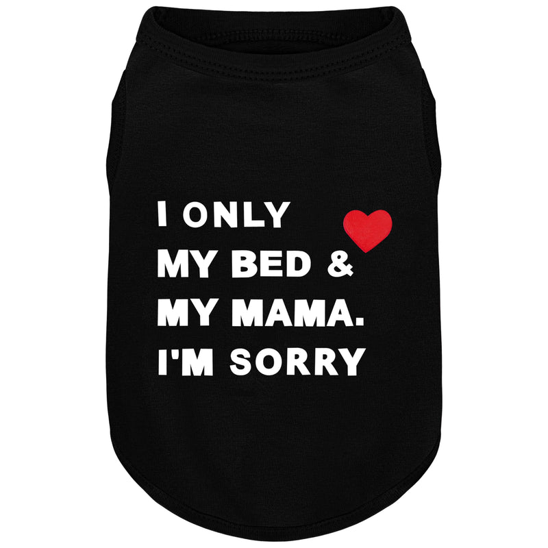 Stylish Cotton Dog Shirt with Print, Soft & Breathable, All-Season Comfort, Fits Most Breeds - Perfect Pet Apparel for Small, Medium, Large Dogs.Black&m