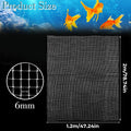 Clear Mesh Netting Aquarium Mesh 4 x 6.5 Feet