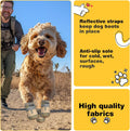 Hcpet Dog Shoes for Dogs, Dog Booties for Dogs, Anti-Slip Dog Boots & Paw Protectors for Hot Pavement Winter Snow Hiking