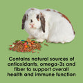 Kaytee Fiesta Rabbit Food, Supports Dental Health and Digestion