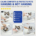 Supet Cat Grooming Hammock Harness for Nail Trimming, Kitten Care Sling
