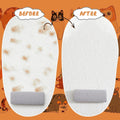 Abbylike 6 Pcs Pet Hair Remover Pumice Stone Reusable Portable Dog Cat Hair Removal Tool Scraper for Carpet,Couch, Bedding, Car Upholstery, Furniture Cleaning (5.3 x 2 x 1.4 Inch,Gray)