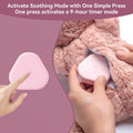 Moropaky Heartbeat Puppy Toy Dog Heartbeat Toy for Anxiety Relief and Calming Aid, Heartbeat Stuffed Animal for Comfort 
