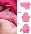 Fitwarm 3 Pack Classic Fleece Sweatshirt for Small Dogs and Cats, Pullover Jumper in Pink, Rose and Baby Pink
