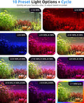 SEAOURA WRB LED Aquarium Light with Timer for 18-24in Freshwater Fish Tank