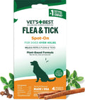 Vet's Best Flea & Tick Drops for Large Dogs, Flea Protection, 4Month Supply