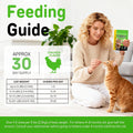 Hairball Treatment for Cats, Hairball Remedy Treats Chews, Cat Furball Treatment, Prevent Hairballs for Indoor Cats, Supports Skin & Coat, Vitamins for Digestion, Chicken Flavor (60 Day Supply)