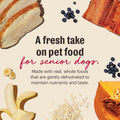 The Honest Kitchen Human Grade Wholemade™ Whole Grain Chicken, Oat & Salmon Dehydrated Senior Dog Food, 2lb Bag (Makes 8lbs)