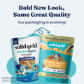Solid Gold Protein Shreds Dog Food Topper for Dry Food- High Protein Meal Toppers for Dogs w/Chicken Shreds, Broth, Carrots & Superfoods to Supports Muscle Growth, Gut Health & Immunity -12 Pouches