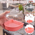 Honeydak 3 Pcs Bird Bath for Cage Parakeet Bath Hanging Box