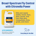 Farnam Bronco E Fly Spray for Horses, Dogs & Premises 128 oz Refill