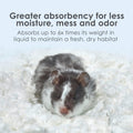 Kaytee Clean & Cozy Paper Bedding for Small Animals, White, 49.2 Liters