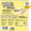 Temptations Puree Kitten Treats Lickable, Chicken and Salmon Variety Pack, 24 Pouches