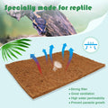 BWOGUE Reptile Carpet, 3 Pack Coconut Fiber Tortoise Carpet, Lizard Mat