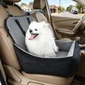 Small Dog Car Seat & Travel Bed:Keep Your Pup Safe,Comfortable and Secure on Every Journey.Features 2 Safety Harnesses,R