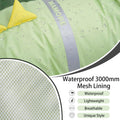 Dog Raincoat, Waterproof Reflective Adjustable Hooded Dog Rain Coat with Leash Hole, Lightweight Breathable Pet Poncho f