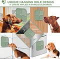 Zonopy Licking Mat for Dogs & Cats with Suction Cups, 1 Pack Square Dog Slow Feeder Lick Pat for Anxiety Relief & Boredom, Dog Toys to Keep Them Busy, Pets Grooming Bathing Training Mat