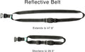 Caldwell's Pet Supply Co. Hands-Free Dog Leash, Adjustable Waist Leash for Dog Walking, Non-Bungee, Hands Free Harness, 