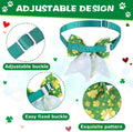 Chunful 100 Pcs Valentine's Dog Bow Ties St. Patrick's Day Dog Collars Bulk