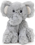 Calming Plush Squeaky Dog Toy, Coconut Scent, Elephant, Small, 8"