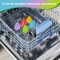YUEZHOUYB 5 Pack Pet Food Can Covers Universal Can Lids Safe/Silicone Dog&Cat Food Can Lid Covers