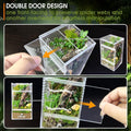 MYGIIKAKA Jumping Spider Enclosure Accessories, Tarantula Spider Box, Bug Cage, Praying Mantis Habitat Enclosure, Snail 