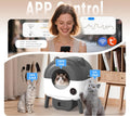 Automatic Self Cleaning Litter Box, MeowWhimsy Extra Large Automatic Cat Litter Box Self Cleaning Robot S7 for Cats, Sma