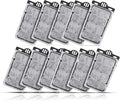 11 Pack Auqarium Filter Replacement Plates, Turtle Tank Filter Cartridges, Activated Carbon Suitable for Low-Water Filte