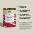 Open Farm Canned Dog Food, Grain Free Chicken & Beef Pate, 12.5oz (12 pk)