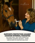 Horse Paste 1.87% – Apple Flavored Wormer – 6.08g Tube – Treats Up to 1250 lb