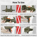 Himal Outdoors Tactical Dog Saddle Bag
