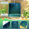 Hermit Crab Water Bowl with Climbing Ramp, Reptile Feeding Water Dish Tank Accessories, Suitable for Hermit Crab Bearded