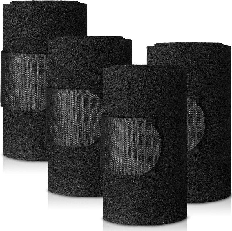 Set of 4 Horse No Bow Bandage 3D Contoured Standing Wrap Bandages Stable Nylon Horse Leg Wraps for Helping Prevent Horse